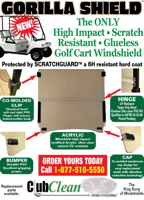golf cart windshield